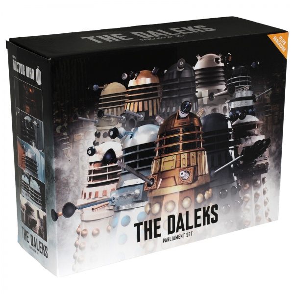 Doctor Who Dalek Figure Parliament Eaglemoss Box Set #1